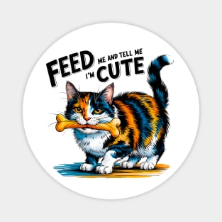 Purrrfect friends cats are family Magnet
